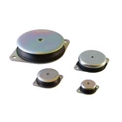 Lot de 4 plots anti vibratiles AM pour caisson de ventilation