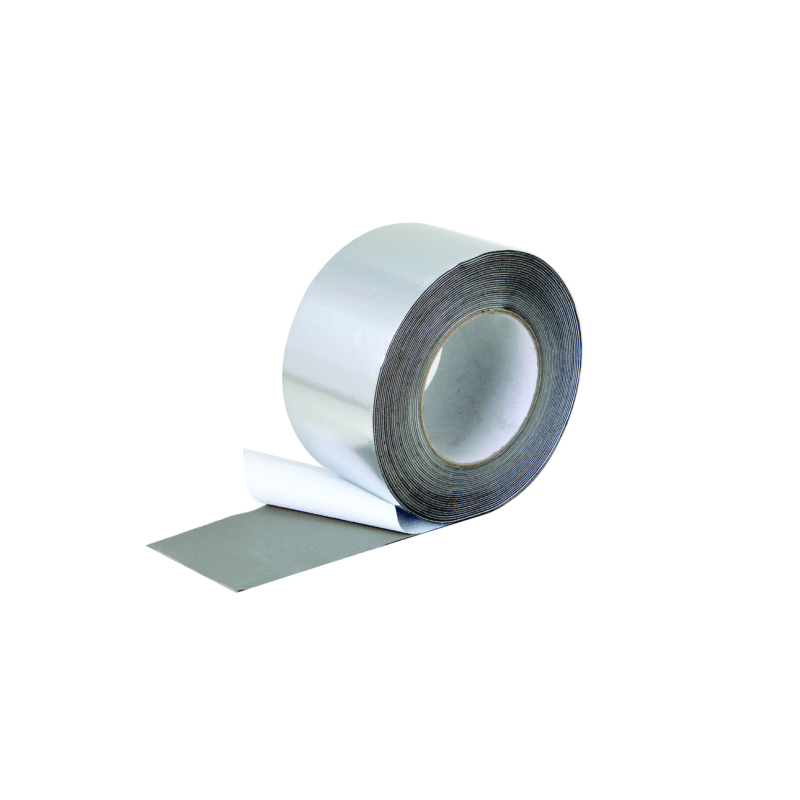 Bande d’Étanchéité Butyle Autocollante Aluminium longueur 15 mètres Bande d’Étanchéité Butyle Autocollante Aluminium longueur 15 mètres
